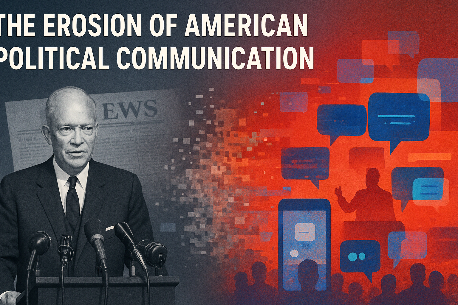 The erosion of American political communication